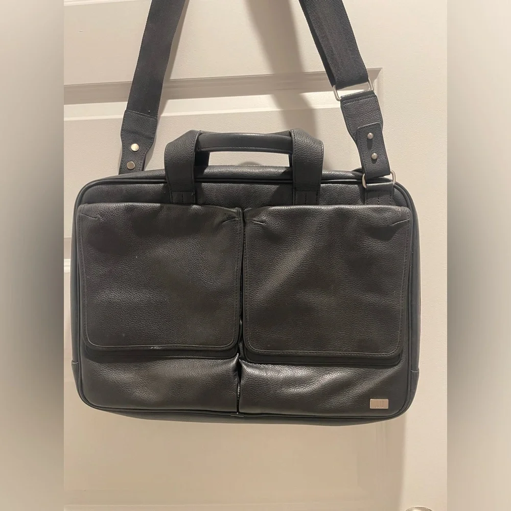 Dunhill AVORITIES messenger leather work Business Bag
